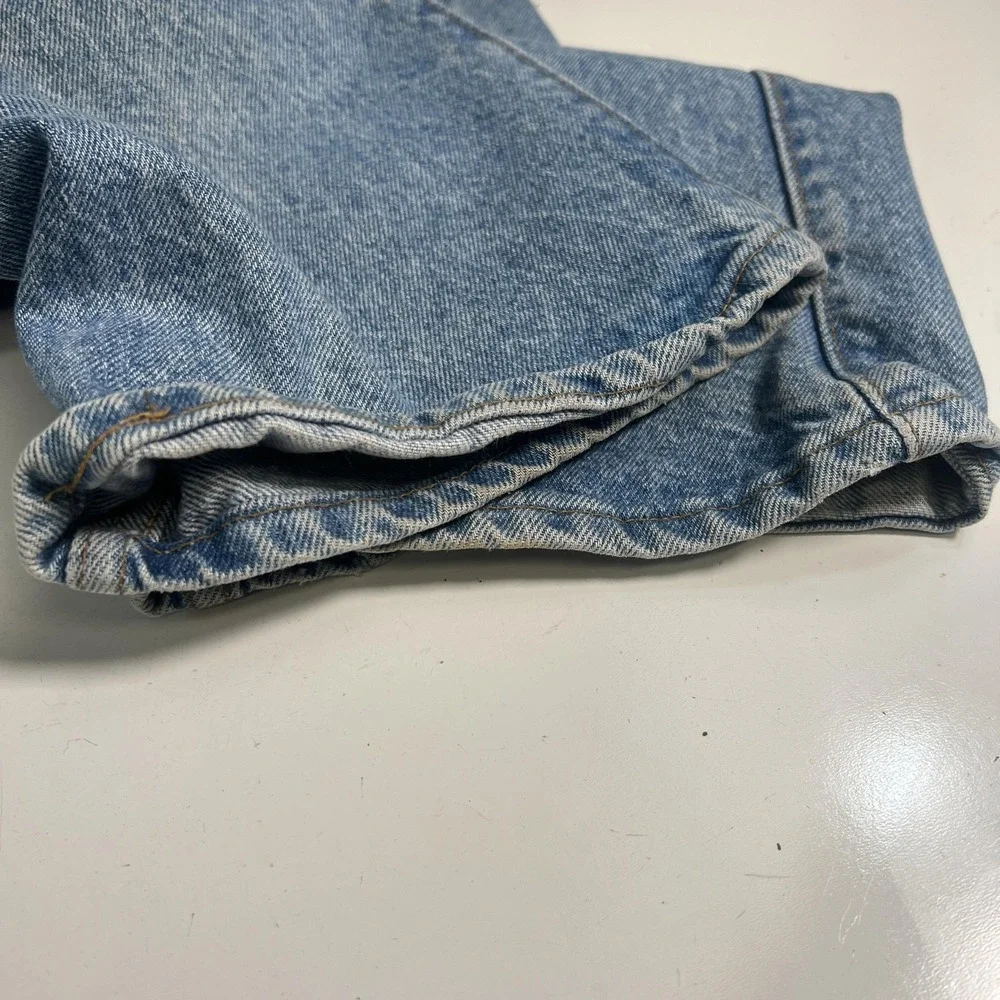 Vintage Levis Jeans Mens 38x29 Light Blue Wash Relaxed Straight Denim USA